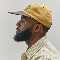 Brain Dead California Design Long Brim Hat, Khaki