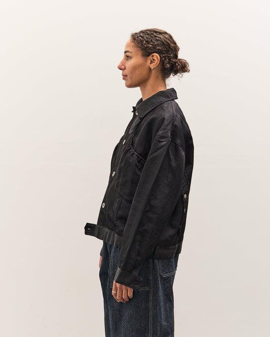 Brain Dead Titan Bomber Jacket, Black