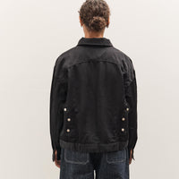 Brain Dead Titan Bomber Jacket, Black