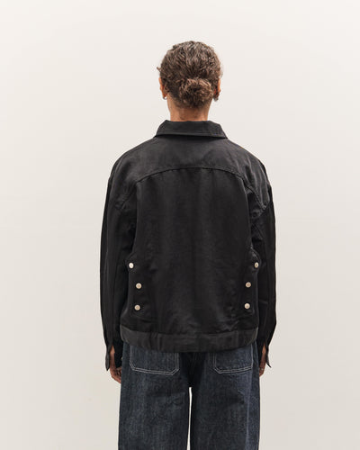 Brain Dead Titan Bomber Jacket, Black