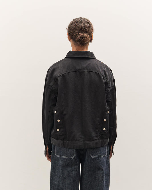 Brain Dead Titan Bomber Jacket, Black