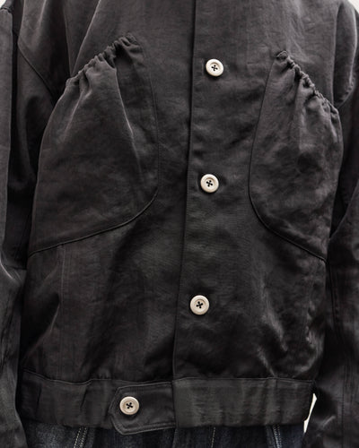 Brain Dead Titan Bomber Jacket, Black