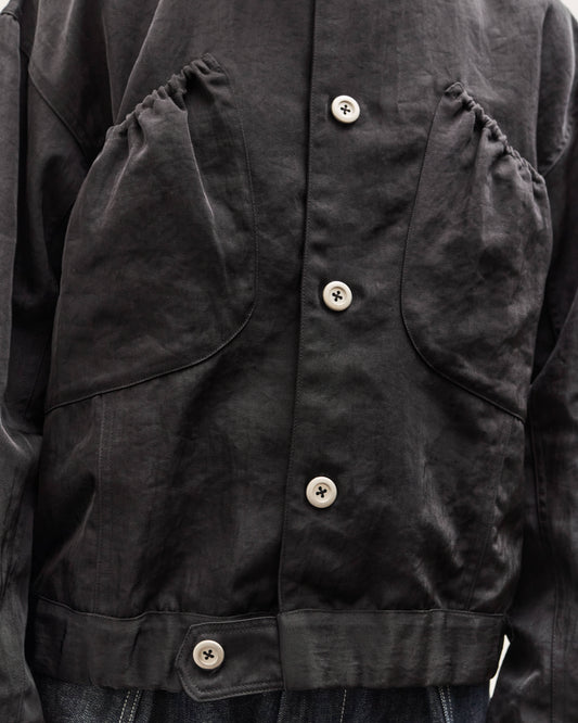 Brain Dead Titan Bomber Jacket, Black