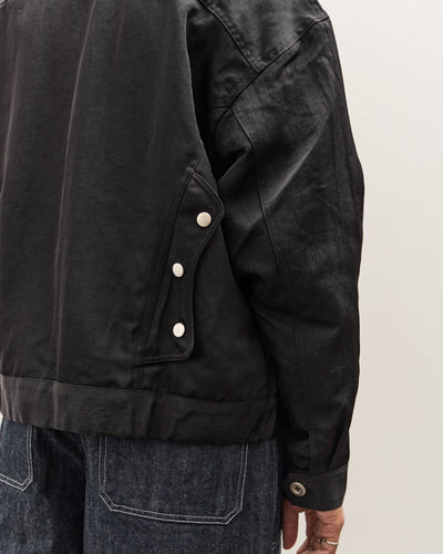 Brain Dead Titan Bomber Jacket, Black