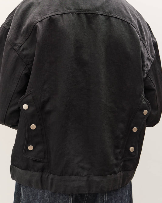 Brain Dead Titan Bomber Jacket, Black