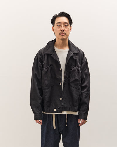 Brain Dead Titan Bomber Jacket Unisex, Black