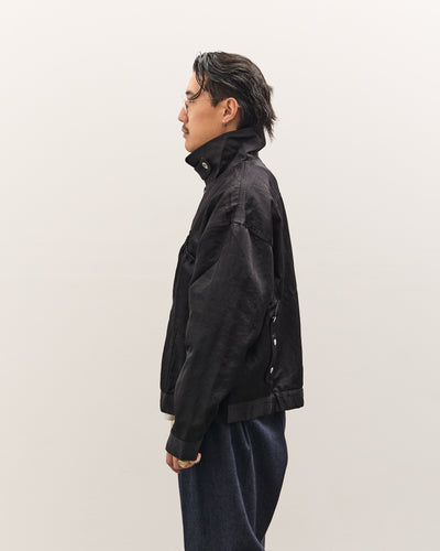 Brain Dead Titan Bomber Jacket Unisex, Black