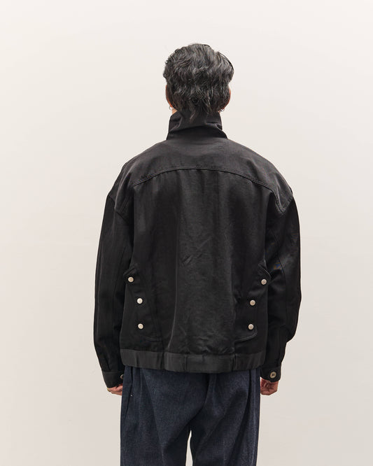 Brain Dead Titan Bomber Jacket Unisex, Black