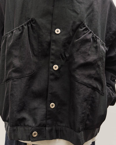 Brain Dead Titan Bomber Jacket Unisex, Black