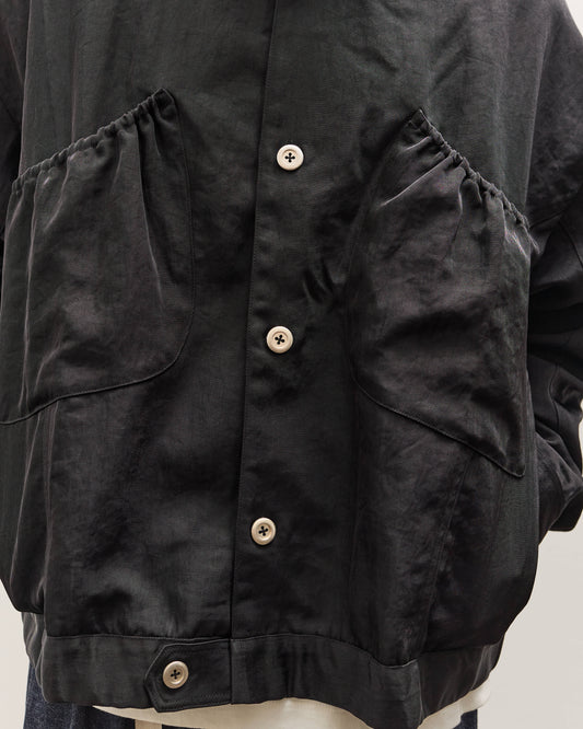 Brain Dead Titan Bomber Jacket Unisex, Black