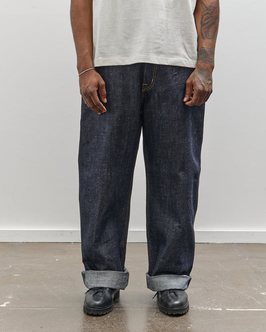 Brain Dead Unisex Type 00: 14 oz Hemp Blend Denim, Indigo