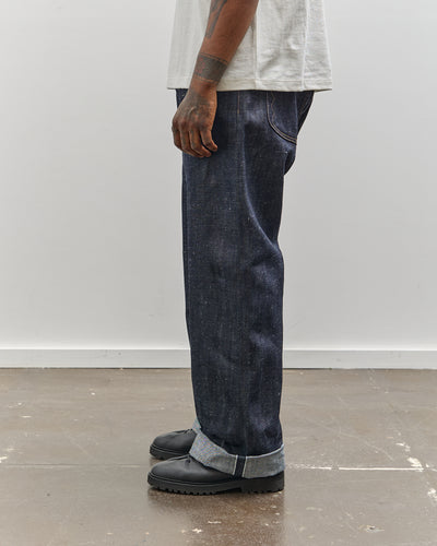 Brain Dead Unisex Type 00: 14 oz Hemp Blend Denim, Indigo