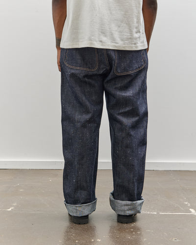 Brain Dead Unisex Type 00: 14 oz Hemp Blend Denim, Indigo