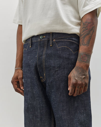 Brain Dead Unisex Type 00: 14 oz Hemp Blend Denim, Indigo