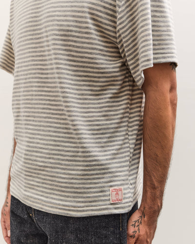 Brain Dead x Brooks Brothers Loose Knit Striped T-Shirt, Natural
