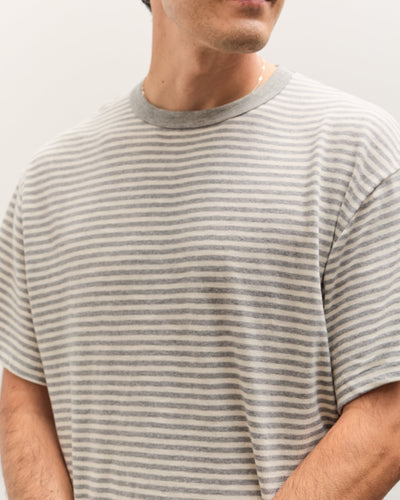 Brain Dead x Brooks Brothers Loose Knit Striped T-Shirt, Natural