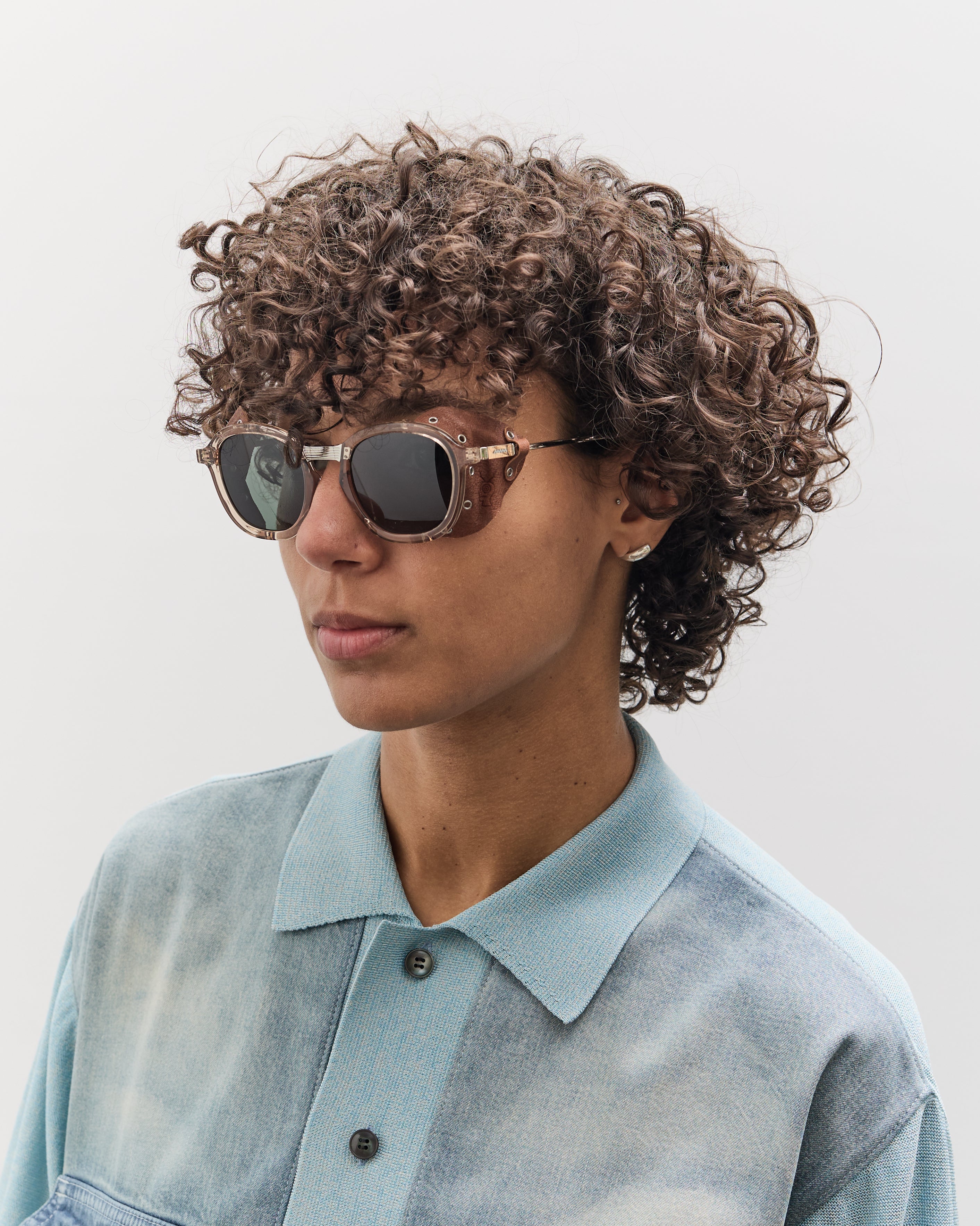 Brain Dead x South2 West8 Polarized Foldable Eyewear, Amber