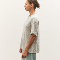 Brain Dead x Brooks Brothers Loose Knit Striped T-Shirt, Natural