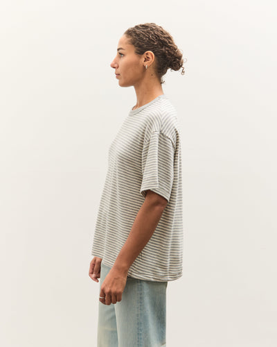 Brain Dead x Brooks Brothers Loose Knit Striped T-Shirt, Natural