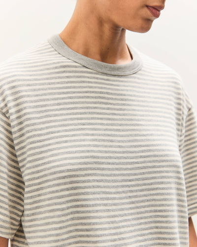 Brain Dead x Brooks Brothers Loose Knit Striped T-Shirt, Natural