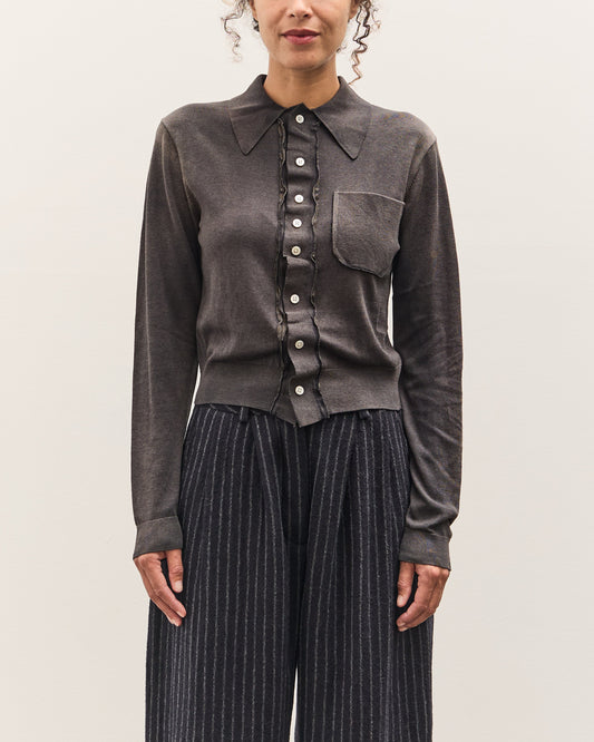 Camiel Fortgens 70s Cardigan, Fade out Black