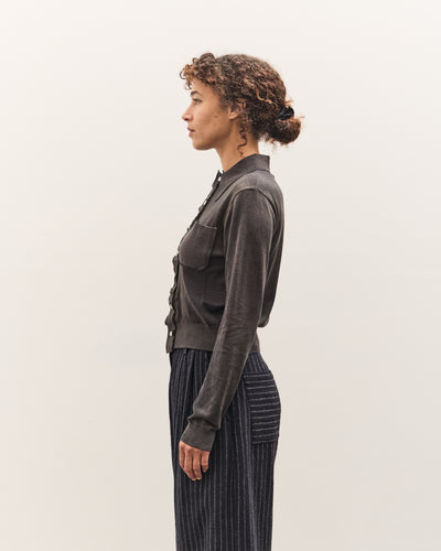 Camiel Fortgens 70s Cardigan, Fade out Black