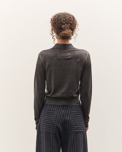 Camiel Fortgens 70s Cardigan, Fade out Black