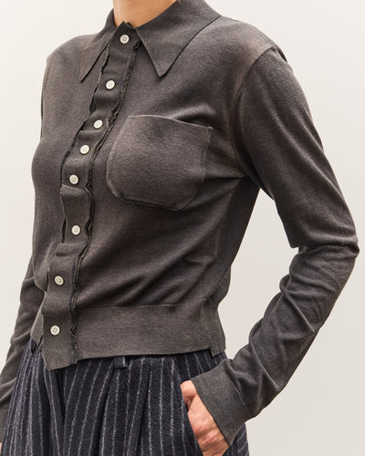 Camiel Fortgens 70s Cardigan, Fade out Black