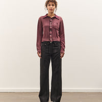 Camiel Fortgens 70s Cardigan, Fade Out Purple