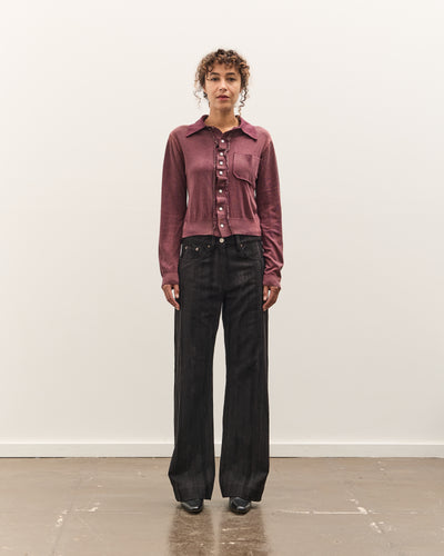 Camiel Fortgens 70s Cardigan, Fade Out Purple