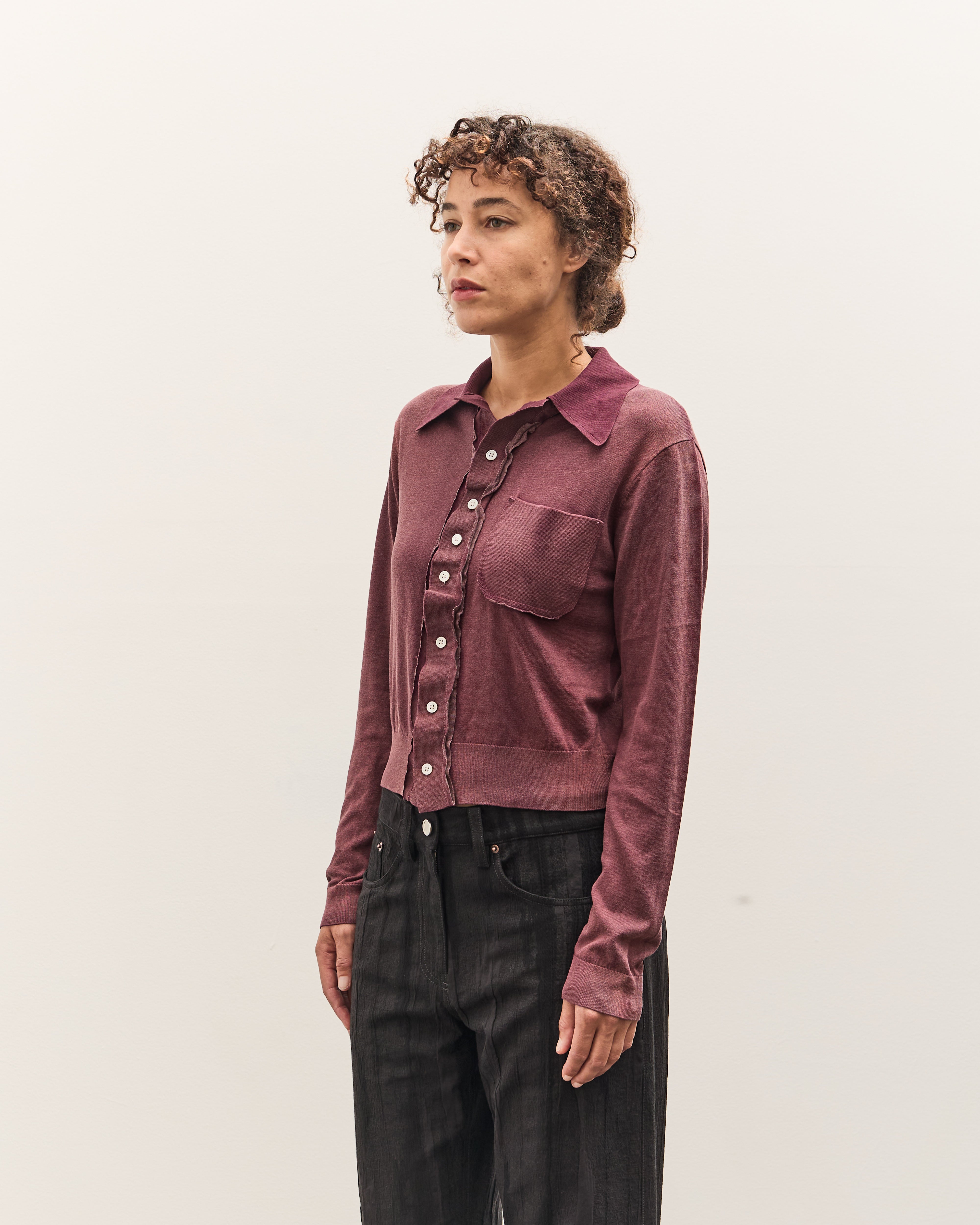 トップス camiel fortgens 70s vast Camiel Fortgens 70s Cardigan, Fade Out Purple – Glasswing