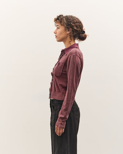 Camiel Fortgens 70s Cardigan, Fade Out Purple