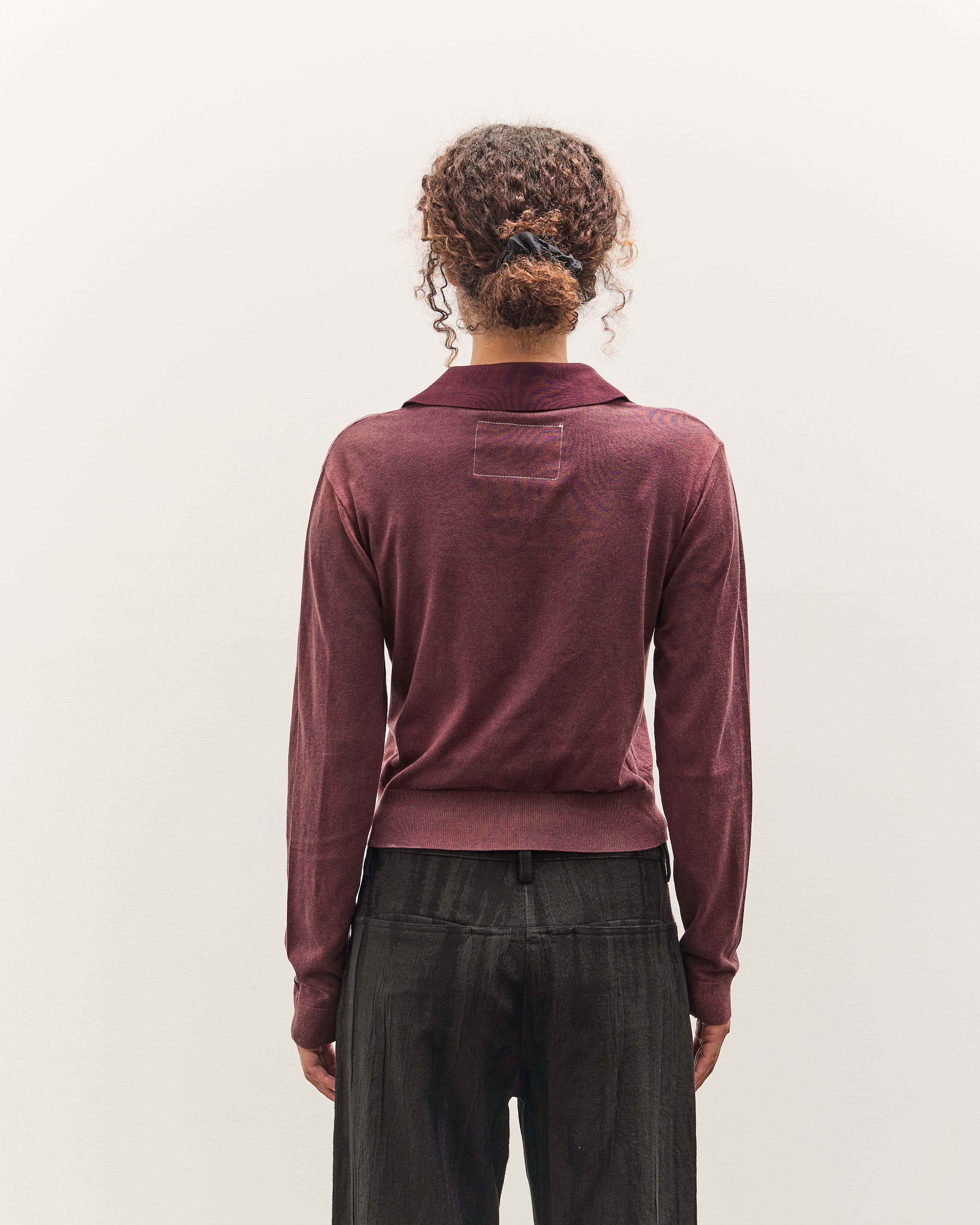 Camiel Fortgens 70s Cardigan, Fade Out Purple – Glasswing