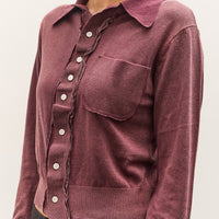 Camiel Fortgens 70s Cardigan, Fade Out Purple