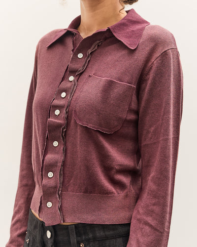 Camiel Fortgens 70s Cardigan, Fade Out Purple