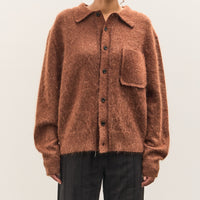 Camiel Fortgens Hairy Cardigan, Brown