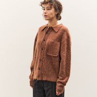 Camiel Fortgens Hairy Cardigan, Brown