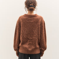 Camiel Fortgens Hairy Cardigan, Brown