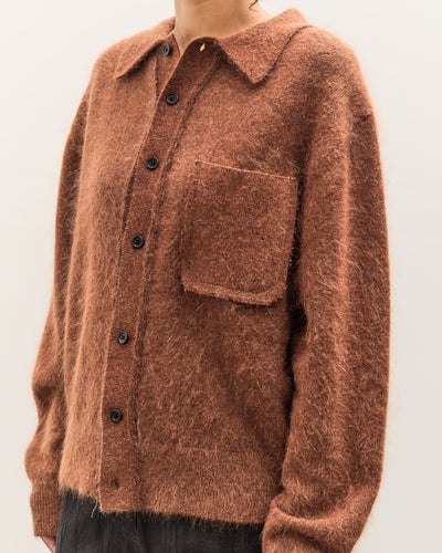 Camiel Fortgens Hairy Cardigan, Brown