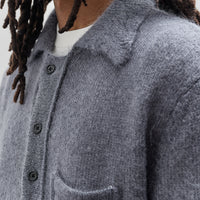 Camiel Fortgens Unisex 70's Cardigan, Grey Mohair