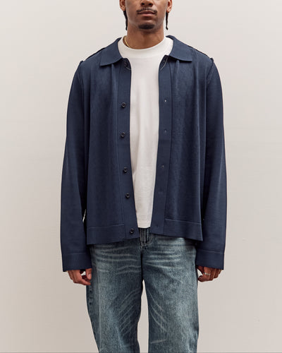 Camiel Fortgens Ajur Cardigan Unisex, Petrol