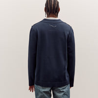 Camiel Fortgens Ajur Cardigan Unisex, Petrol