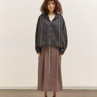 Camiel Fortgens Anorak Zip Hoodie, Black