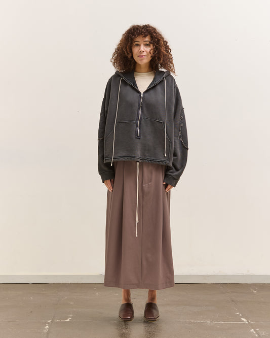 Camiel Fortgens Anorak Zip Hoodie, Black