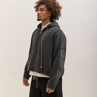 Camiel Fortgens Anorak Zip Hoodie Unisex, Black