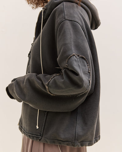 Camiel Fortgens Anorak Zip Hoodie, Black