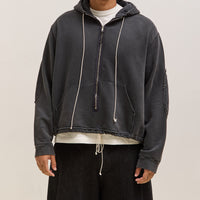 Camiel Fortgens Anorak Zip Hoodie Unisex, Black