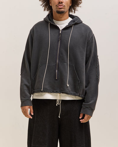 Camiel Fortgens Anorak Zip Hoodie Unisex, Black