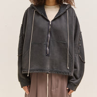 Camiel Fortgens Anorak Zip Hoodie, Black