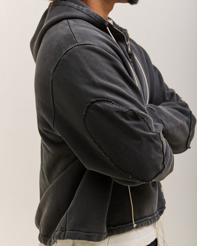 Camiel Fortgens Anorak Zip Hoodie Unisex, Black